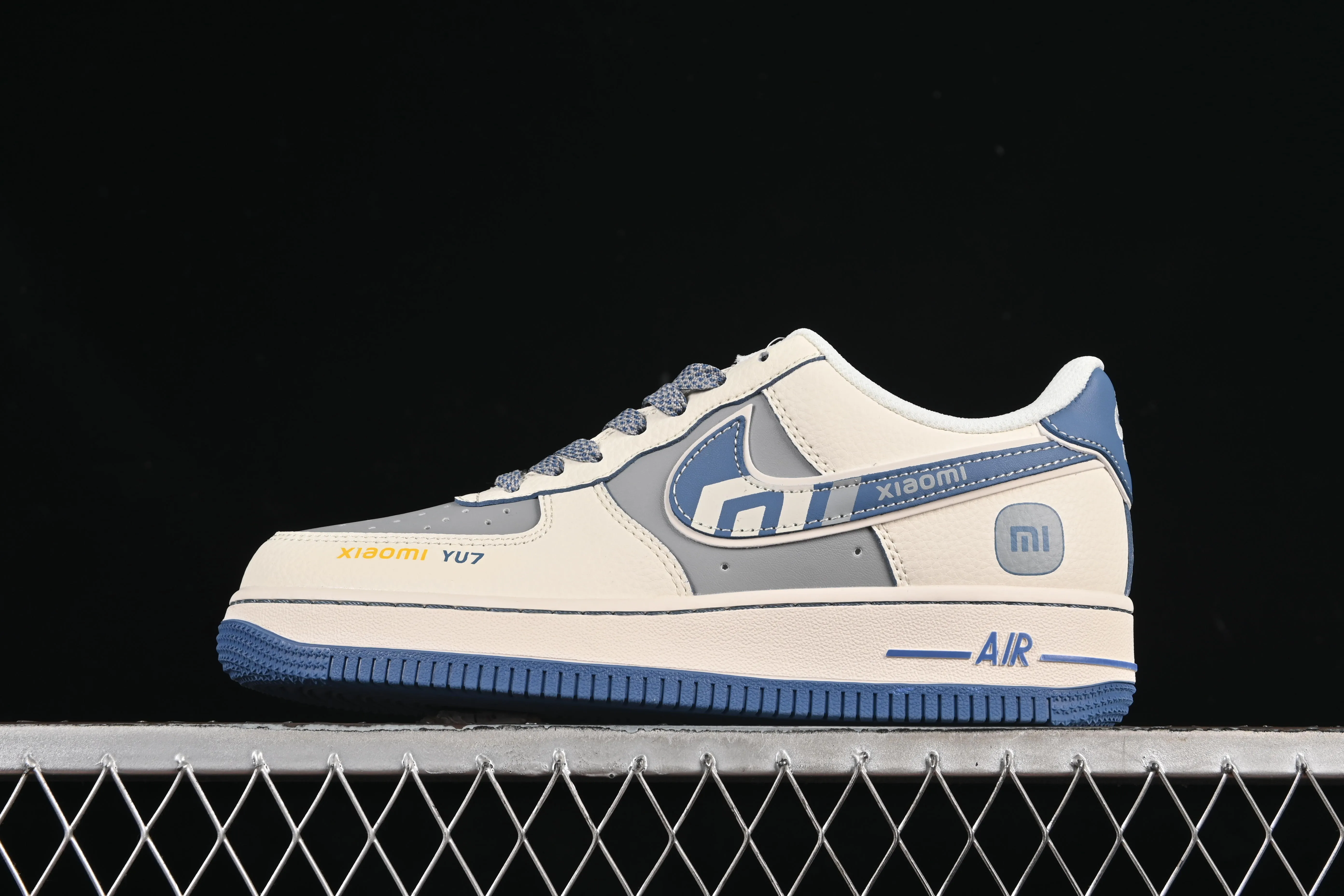 All categories Nk Air Force 1 Air Force series Nk Air Force 1 Low Air Force low-top Nike Air Force 1'07 Low Xiaomi co-branded YU7 blue Air Force 1 low-top casual sneakers XX3168-218